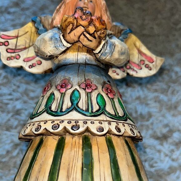 NIB Jim Shore "Angel of Love" #108924 from 2002 8.5" tall - Picture 11 of 13